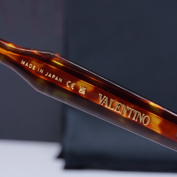 Valentino V-TALE VLX-140B Cat Eye Eyeglasses - Havana 53mm - Picture 8 of 9